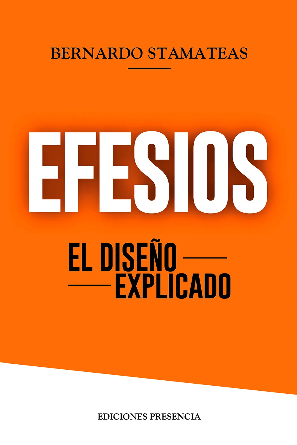 Portada de Efesios, de Bernardo Stamateas